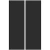 Tinlade 2 Pcs G10 knife handle liner spacer material sheet 6.3 x 2 x 0.04 Inches G10 Sheet Knife Handle for Scales Slabs fiber strips Making Supplies(Black) view 1
