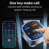 Car Radio Bluetooth Hand-Free Call, Bluetooth FM Transmitter for Car Support QC3.0 Fast Charge LED Backlit Hi-Fi Music U Disk/TF Card view 3