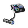 Bluetooth FM Transmitter for Car, Car Bluetooth Adapter Support Connection of Dual Phones, QC3.0 Quick Charging, Hands Free Calling, Hi-Fi Music view 1