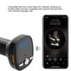 Car Bluetooth Adapter Radio Transmitter, Bluetooth FM Transmitter for Car with Dual USB Ports, Support Connection of Dual Phones, QC3.0 Fast Charger view 4