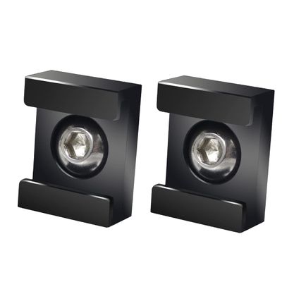 FEICHAO Mini Cold Shoe Mount Bracket with 1/4" Screws for Monitor LED Light Microphone DSLR Camera Cage (2Pcs)