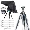 Camera Rain Cover + Tripod Leg Cover Camera Lens Rain Cover with 6 Pack Camera Tripod Leg Covers view 1