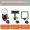 FEICHAO Mini Cold Shoe Mount Bracket with 1/4" Screws for Monitor LED Light Microphone DSLR Camera Cage (5Pcs) view 4