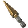 HSS Drill Step Drill Tapered Titanium 1/4 Hexagonal Rod for Drilling Screwdriver 4-12mm Drill Bit view 2