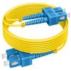 2m(6ft) OS2 SC to SC Single Mode Fiber Patch Cables, Options 0.5m~153m, Singlemode Fiber Optic Cable 10G SMF LSZH Duplex 9/125m OD 2.0mm  view 1