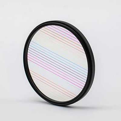 77mm 82mm Glare Film Lens Accessories Night Scene Orange Rainbow Blue Starlight Brushed Widescreen Movie Special Effects Filter