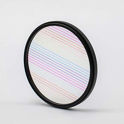 77mm 82mm Glare Film Lens Accessories Night Scene Orange Rainbow Blue Starlight Brushed Widescreen Movie Special Effects Filter