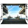 Aircraft Carrier Background for Party Decor MEETSIOY 9x6ft Air Combat Fighter Military Theme Backdrop for Party Photography Aircraft Happy Birthday Party Supplies BJZSMT139 view 4