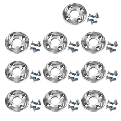 FEICHAO Rosette Mount Aluminum Alloy 20mm 31mm for Camera Cage Handle Grip Gimbal Extension (31mm 10Pack)