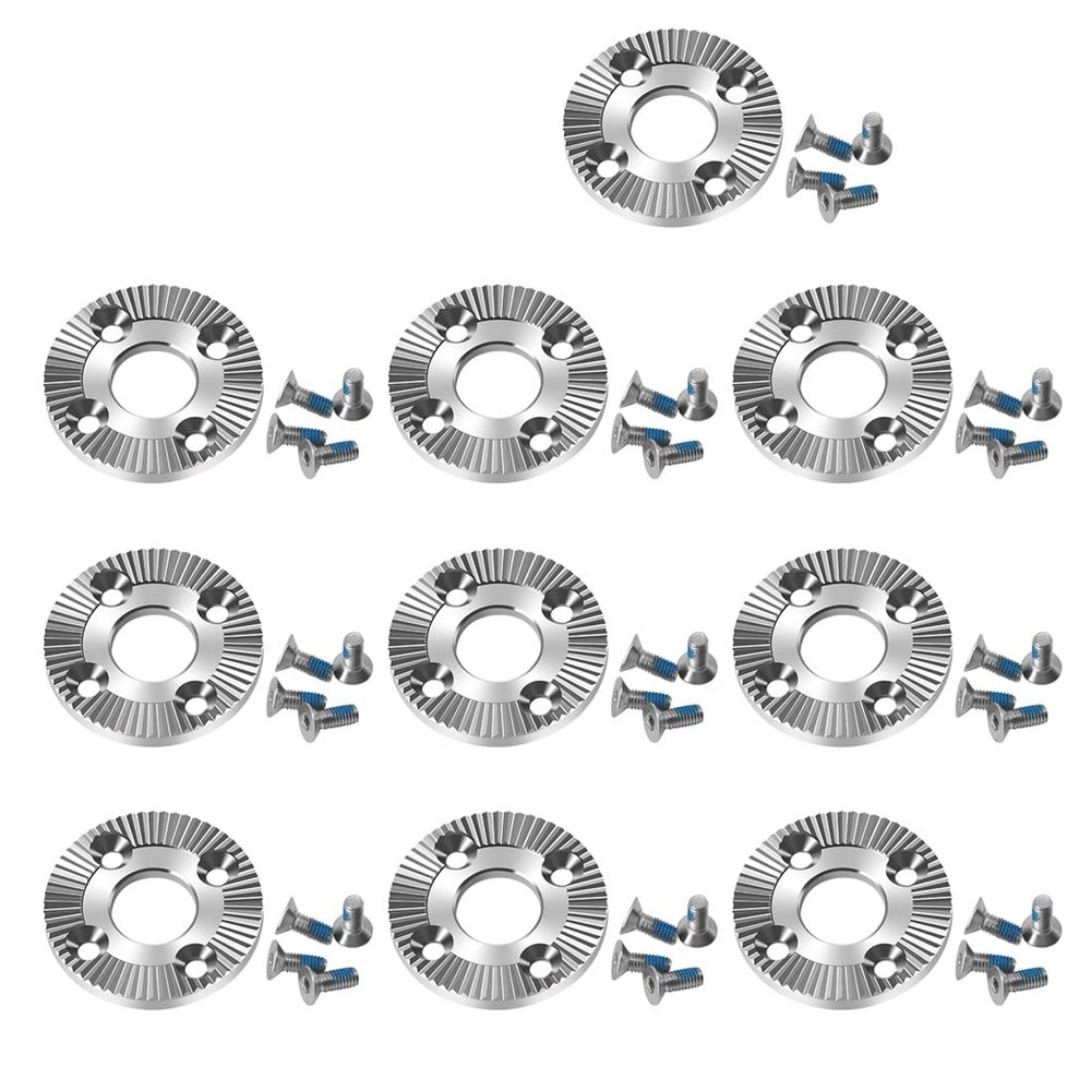 FEICHAO Rosette Mount Aluminum Alloy 20mm 31mm for Camera Cage Handle Grip Gimbal Extension (31mm 10Pack)