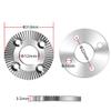 FEICHAO Rosette Mount Aluminum Alloy 20mm 31mm for Camera Cage Handle Grip Gimbal Extension (31mm 2Pack) view 2