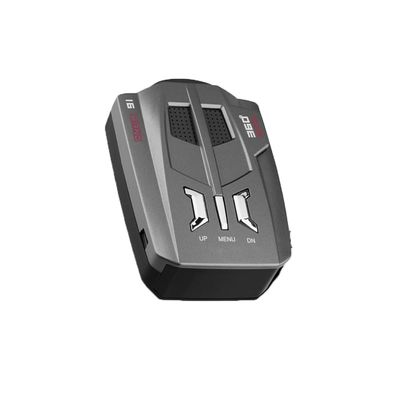 MACHSWON Car Radar Detector 360 Degree Monitoring Auto LED Display Voice Alert Device 200-800m Long Distance Remote Warning Chinese English Russian Language