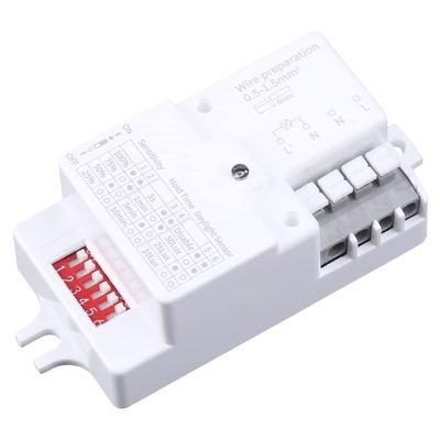 AC 220V-240V/ 50Hz Microwave Radar Sensor Body Motion Detector Sensor Switch For LED Light