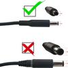 Genuine 45W AC Adapter Laptop Charger for Dell Inspiron 11 13 14 17 15 3000 5000 7000 Series 3147 3148 3152 3452 3458 3459 5458 5368 5378 5379 5559 5759 7352 7353 7347 7348 7368 7378 Power Supply Cord view 2