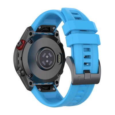 REYDA Silicone Band Compatible with Garmin Approach S70 47mm/S62/S60, 22mm Quick Fit Watch Band Soft Flexible Silicone Bracelet Wristband Replacement Band for Garmin Fenix 8 Pro/8/E 47mm/Descent G2/G1