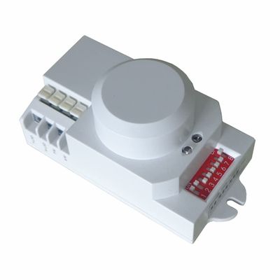5.8G Microwave Radar Sensor Switch AC85-250V Induction Microwave Detector Radar Switch Adjustable 5-500LUX/2-200LUX - (Color: DIP Switch)