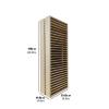 Natural Pine Wood Storage Rack Finishing Rack Disc Holder DVD CD Collection Display Shelf - Holds 29 Discs view 4