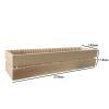 Natural Pine Wood CD DVD Rack CD Storage Shelf Box DVD Finishing Rack Dish Storage Rack CD Holder DVD Collection Display Shelf - Holds 35 CD Jewel Cases view 4