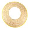 iplusmile Hard Hat Sun Shade Straw Visor Full Brim Breathable Sunshield for Outdoor Construction Workers view 1