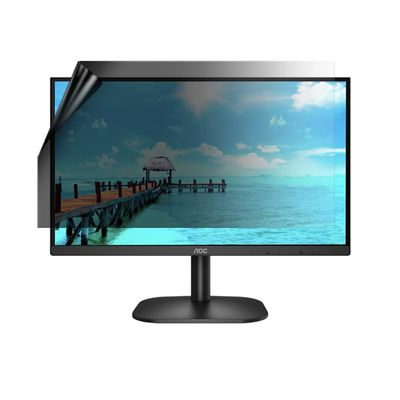 celicious Privacy Lite 2-Way Anti-Glare Anti-Spy Filter Screen Protector Film Compatible with AOC Monitor 22 22B2QAM