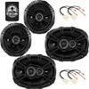 KICKER Front and Rear Door 6.5 & 6x9 Speakers Kit for Ford Explorer 2011-19 Upgrade Kit - 2 Pairs of DS Series 6 1/2 and 6x9 Inch Speakers with Harnesses - 43DSC6504 & 43DSC69304 view 1