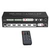 2.1 HDMI Matrix 4x2 8K @ 30HZ 60HZ 4K@ 60HZ 120HZ HDR ARC/CEC Switch Splitter 4 in 2 Out Optical SPDIF 5.1CH + RCA Stereo Audio Extractor HDMI Switcher view 1
