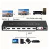 2.1 HDMI Matrix 4x2 8K @ 30HZ 60HZ 4K@ 60HZ 120HZ HDR ARC/CEC Switch Splitter 4 in 2 Out Optical SPDIF 5.1CH + RCA Stereo Audio Extractor HDMI Switcher view 2