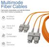 SpeedaLite 2M SC-SC Fiber Patch Cable OM2 Multimode Duplex, 2 Meter view 3