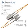 SpeedaLite 2M SC-SC Fiber Patch Cable OM2 Multimode Duplex, 2 Meter view 4