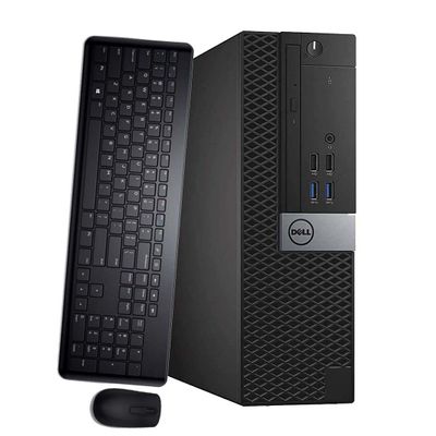 DELL OptiPlex 3040 SFF Desktop Computer Intel Quad Core i7-67003.4GHz up to 4.0GHz 16GB Ram 512GB SSD Built-in WiFi&Bluetooth HDMI Dual Monitor Support Wireless Keyboard&Mouse Windows 11 Pro(Renewed)