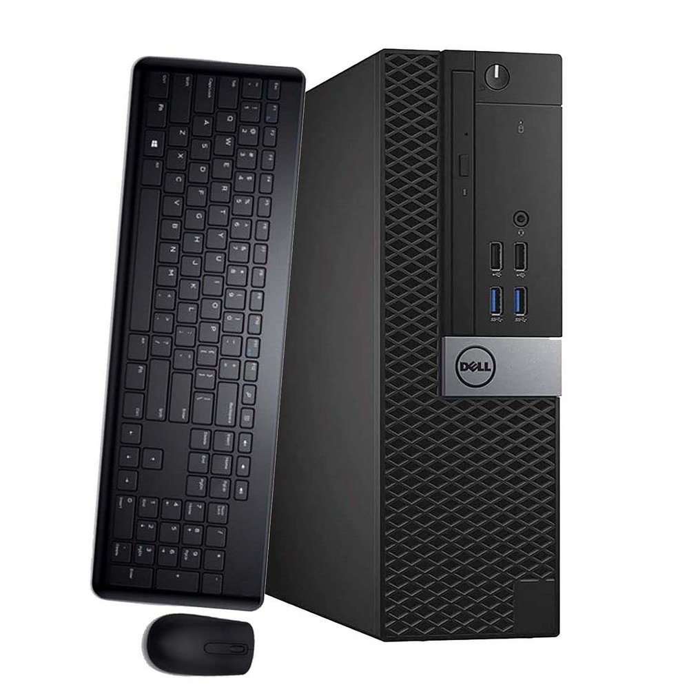 DELL OptiPlex 3040 SFF Desktop Computer Intel Quad Core i7-67003.4GHz up to 4.0GHz 16GB Ram 512GB SSD Built-in WiFi&Bluetooth HDMI Dual Monitor Support Wireless Keyboard&Mouse Windows 11 Pro(Renewed)