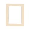 13x19 Mat Bevel Cut for 11.7x16.5 Photos - Acid Free Cream Precut Matboard With Backing Board and Crystal Clear, Self Seal Photo Mat Bag - For Pictures, Photos, Framing - 4-ply Thickness view 2