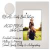 Poster Palooza 10x18 Mat Bevel Cut for 8.5x11 Photos - Acid Free Golf Ball Texture Precut Matboard - For Pictures, Photos, Framing - 4-ply Thickness view 4