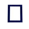 11.7x16.5 Mat Bevel Cut for 8.5x11 Photos - Acid Free Brooke Blue Suede Precut Matboard With Backing Board and Crystal Clear, Self Seal Photo Mat Bag - For Pictures, Photos, Framing - 4-ply Thickness view 3