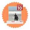 Poster Palooza Pack of Ten 11x14 Mats Bevel Cut for 9x12 Photos - Acid Free Orange Precut Matboards for Pictures, Photos, Framing - 4-ply Thickness view 1