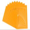 Poster Palooza Pack of Ten 11x14 Mats Bevel Cut for 9x12 Photos - Acid Free Orange Precut Matboards for Pictures, Photos, Framing - 4-ply Thickness view 3