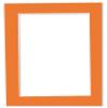Poster Palooza Pack of Ten 11x14 Mats Bevel Cut for 9x12 Photos - Acid Free Orange Precut Matboards for Pictures, Photos, Framing - 4-ply Thickness view 4
