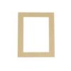 10x18 Mat Bevel Cut for 8.5x11 Photos - Acid Free Fresh Linen Canvas Precut Matboard With Backing Board and Crystal Clear, Self Seal Photo Mat Bag - For Pictures, Photos, Framing - 4-ply Thickness view 3