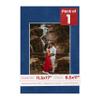 11.5x17 Mat Bevel Cut for 8.5x11 Photos - Acid Free Brooke Blue Suede Precut Matboard With Backing Board and Crystal Clear, Self Seal Photo Mat Bag - For Pictures, Photos, Framing - 4-ply Thickness view 1