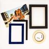 11.5x17 Mat Bevel Cut for 8.5x11 Photos - Acid Free Brooke Blue Suede Precut Matboard With Backing Board and Crystal Clear, Self Seal Photo Mat Bag - For Pictures, Photos, Framing - 4-ply Thickness view 4