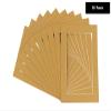 Poster Palooza Pack of Ten 11x14 Mats Bevel Cut for 9x12 Photos - Acid Free Rattan Beige Precut Matboards for Pictures, Photos, Framing - 4-ply Thickness view 2
