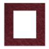 11.5x17 Mat Bevel Cut for 8.5x11 Photos - Acid Free Dark Red Suede Precut Matboard With Backing Board and Crystal Clear, Self Seal Photo Mat Bag - For Pictures, Photos, Framing - 4-ply Thickness view 3