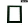11.5x17 Mat Bevel Cut for 8.5x11 Photos - Acid Free Green Suede Precut Matboard With Backing Board and Crystal Clear, Self Seal Photo Mat Bag - For Pictures, Photos, Framing - 4-ply Thickness view 2