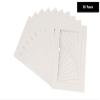 Poster Palooza Pack of Ten 11x14 Mats Bevel Cut for 9x12 Photos - Acid Free Textured White Precut Matboards for Pictures, Photos, Framing - 4-ply Thickness view 2