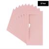 Poster Palooza Pack of 25 Acid Free 11x14 Mats Bevel Cut for 9x12 Photos - Soft Pink Precut Matboards for Pictures, Photos, Framing - 4-ply Thickness view 2