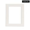 13x19 Mat Bevel Cut for 11.7x16.5 Photos - Acid Free Oyster Shell White Precut Matboard With Backing Board and Crystal Clear, Self Seal Photo Mat Bag - For Pictures, Photos, Framing - 4-ply Thickness view 2