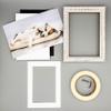 13x19 Mat Bevel Cut for 11.7x16.5 Photos - Acid Free Oyster Shell White Precut Matboard With Backing Board and Crystal Clear, Self Seal Photo Mat Bag - For Pictures, Photos, Framing - 4-ply Thickness view 4