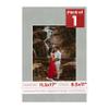 11.5x17 Mat Bevel Cut for 8.5x11 Photos - Acid Free Light Grey Suede Precut Matboard With Backing Board and Crystal Clear, Self Seal Photo Mat Bag - For Pictures, Photos, Framing - 4-ply Thickness view 1