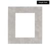 11.5x17 Mat Bevel Cut for 8.5x11 Photos - Acid Free Light Grey Suede Precut Matboard With Backing Board and Crystal Clear, Self Seal Photo Mat Bag - For Pictures, Photos, Framing - 4-ply Thickness view 2