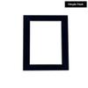 11.5x17 Mat Bevel Cut for 8.5x11 Photos - Acid Free Navy Suede Precut Matboard With Backing Board and Crystal Clear, Self Seal Photo Mat Bag - For Pictures, Photos, Framing - 4-ply Thickness view 2